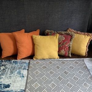 Throw pillows